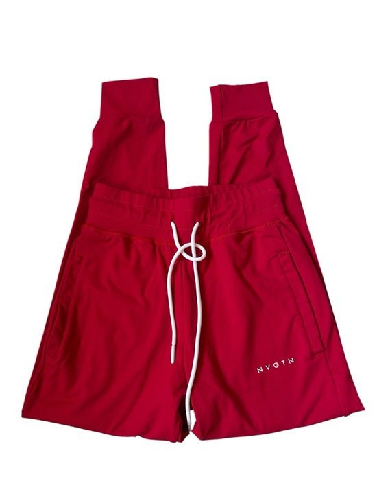 NVGTN Pants - NVGTN Deep Pink Athletic jogger leggins with Drawstring Size XS